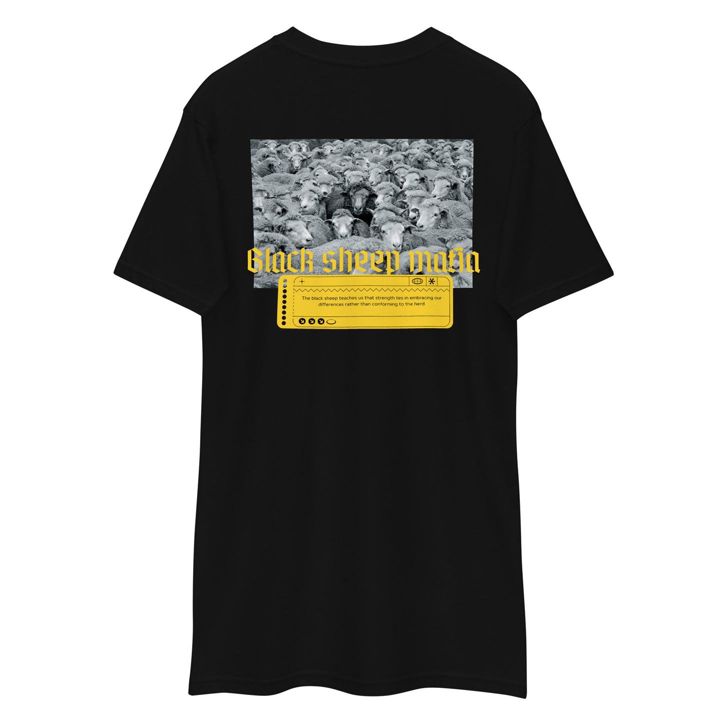 Black Sheep Mafia "Battelfield Superiority", Men’s tee