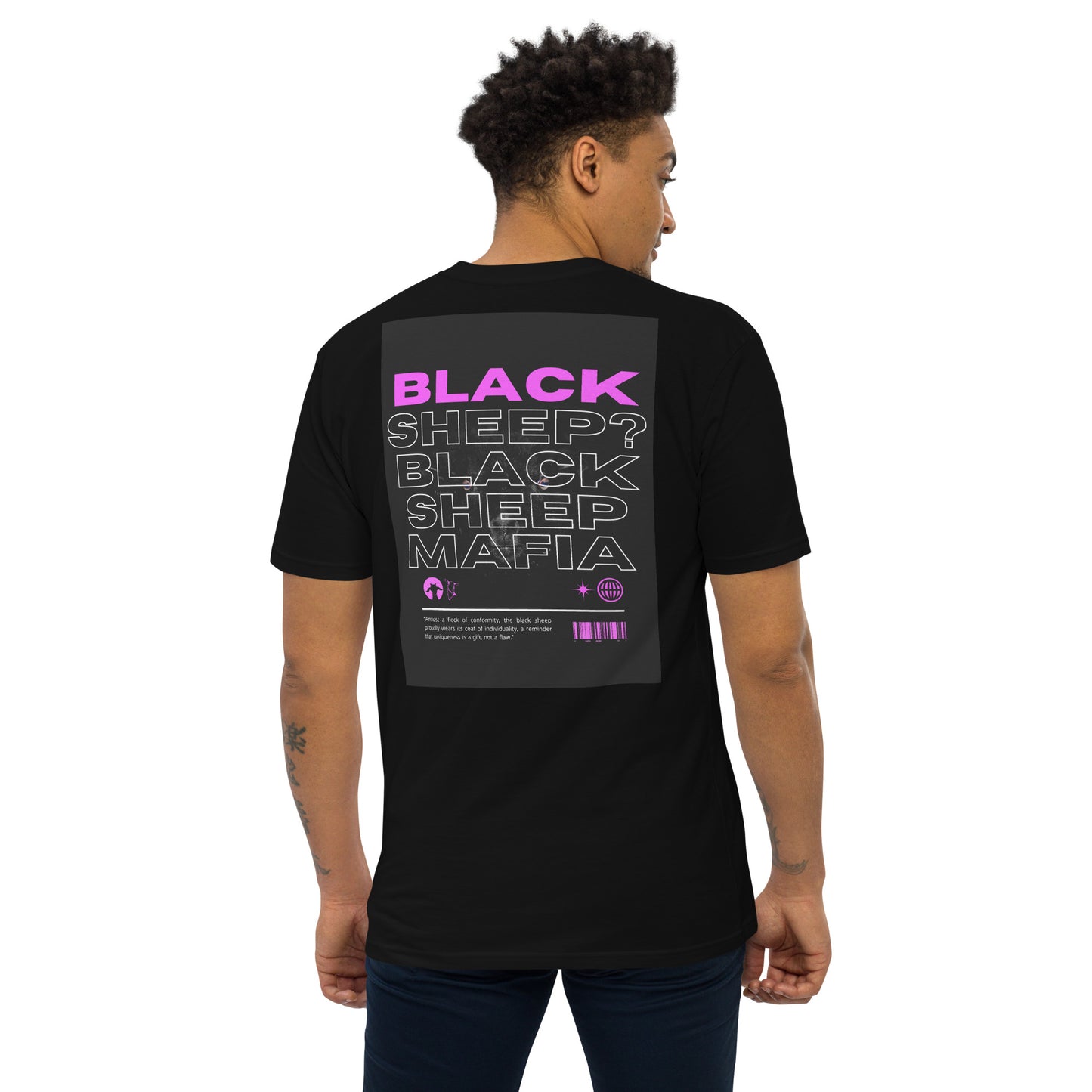 Black Sheep Mafia "Any Questions?", Men’s tee