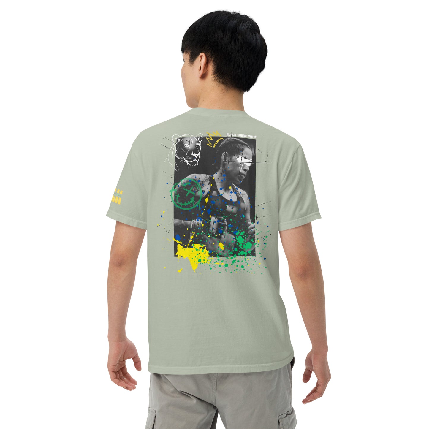Black Sheep Mafia "Amanda Nunes" heavyweight t-shirt