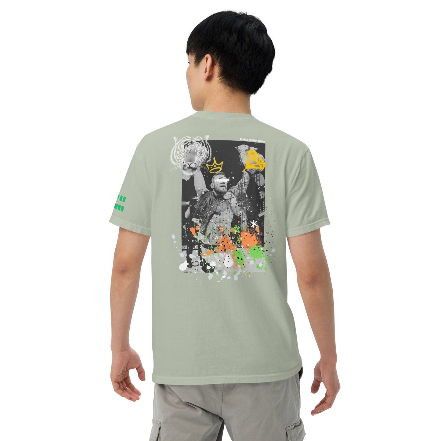 Black Sheep Mafia "the Notorious Connor McGregor" heavyweight t-shirt