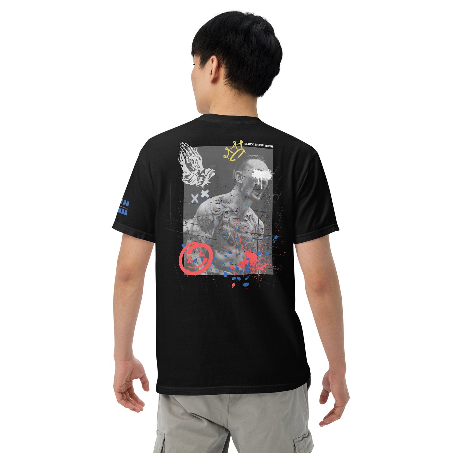 Black Sheep Mafia "Max Blessed Holloway" heavyweight t-shirt