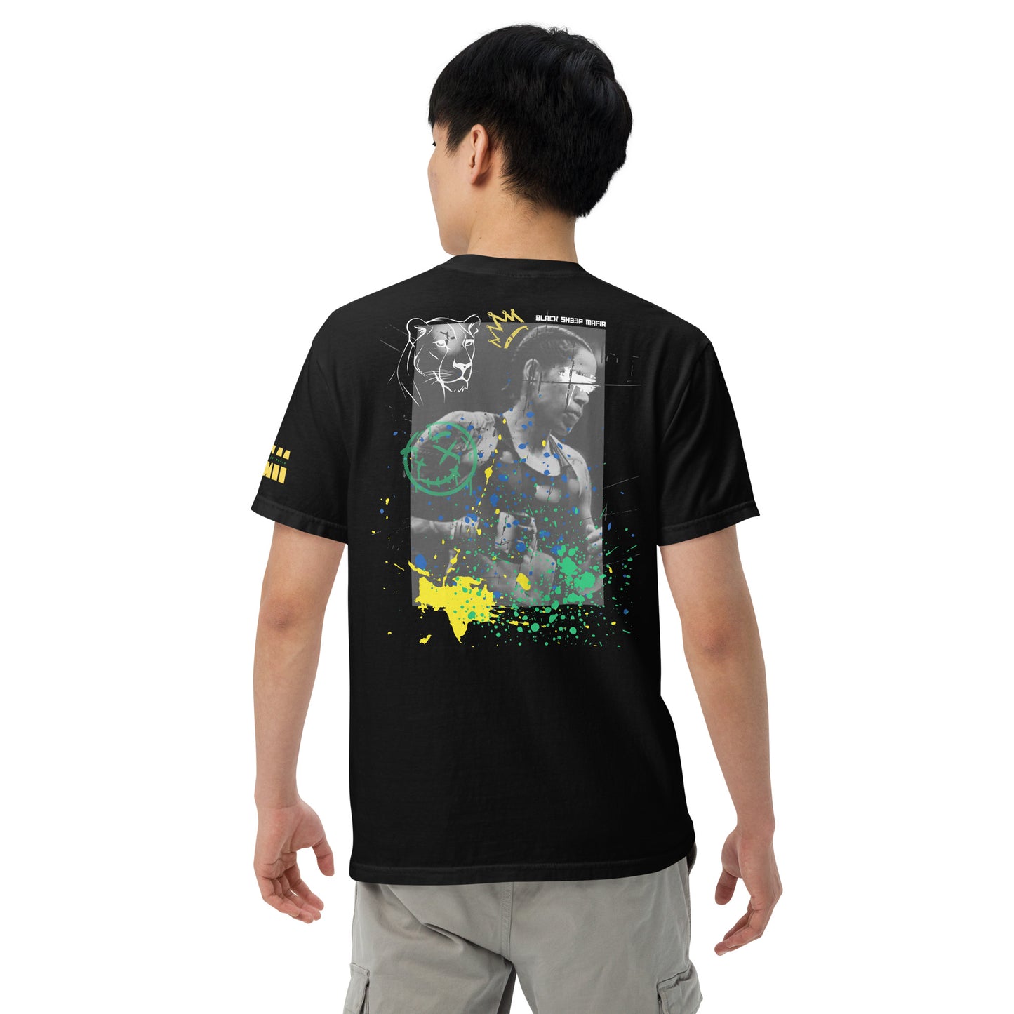 Black Sheep Mafia "Amanda Nunes" heavyweight t-shirt