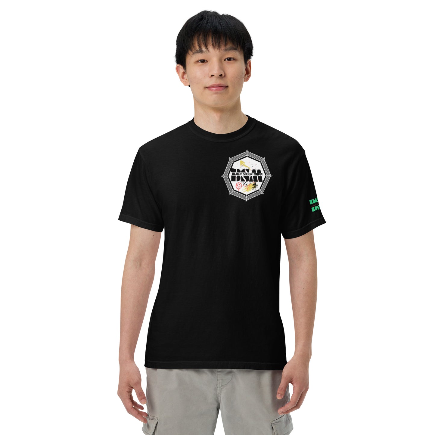 Black Sheep Mafia "Nate Diaz" heavyweight t-shirt
