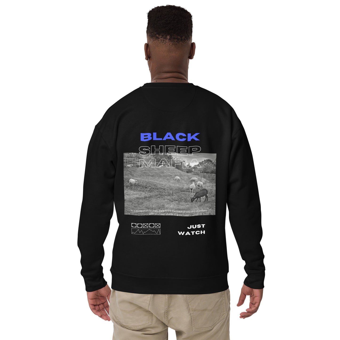 Black sheep Mafia "Just Watch" ,Sweatshirt